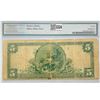 Image 2 : 1902 US LG New Albany Bank, IA $5 Fed Res Note PMG