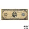 Image 1 : 1914 US LG $5 Fed Res Note