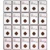 Image 3 : Lot of (20) 1939-S Lincoln Wheat Cent Coins NGC MS67RD