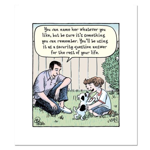 Bizarro "Pet Password" Limited Edition Giclee on Paper