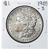 Image 1 : 1903-S $1 Morgan Silver Dollar Coin