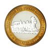 Image 1 : .999 Silver Railroad Pass Casino Henderson, Nevada $10 Limited Edition Gaming Token