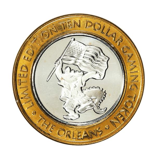 .999 Silver The Orleans Hotel & Casino Las Vegas, NV $10 Casino Token Limited Edition