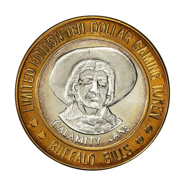 .999 Silver Buffalo Bills Resort & Casino Jean, NV $10 Limited Edition Gaming Token