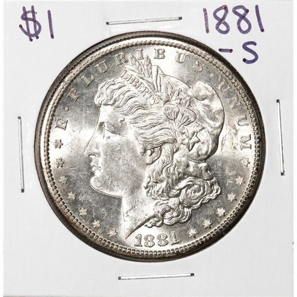 1881-S $1 Morgan Silver Dollar Coin