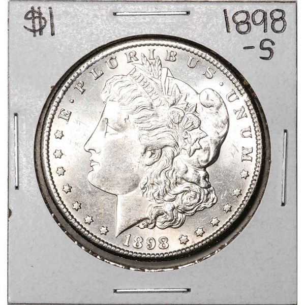 1898-S $1 Morgan Silver Dollar Coin