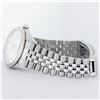 Image 6 : Rolex Men's Stainless Steel White Index Datejust Wristwatch