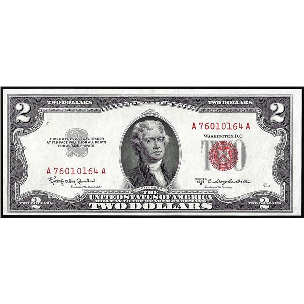 1953C $2 Legal Tender Note