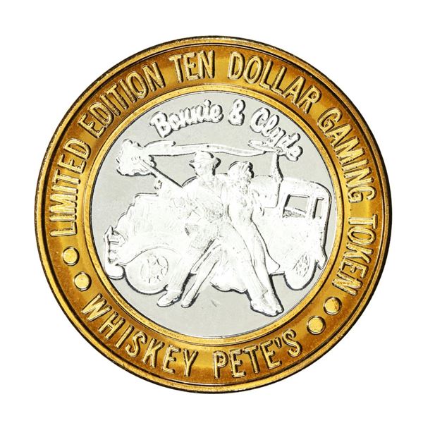 .999 Silver Whiskey Pete's Casino Primm, Nevada $10 Limited Edition Gaming Token