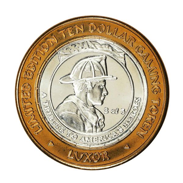 .999 Silver Luxor Las Vegas, Nevada $10 Casino Limited Edition Gaming Token