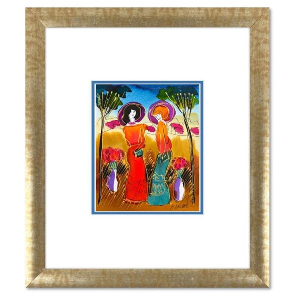 Moshe Leider Original Mixed Media on Paper