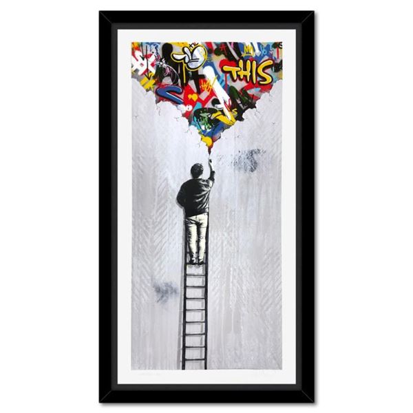 Martin Whatson "The Crack" Limited Edition Serigraph on Paper