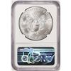 Image 2 : 2019(W) $1 American Silver Eagle Coin NGC MS70 FDOI Moy Signature West Point Mint