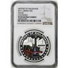 Image 1 : 2011 Liberia $5 History of Railroads Adler Proof Silver Coin NGC PF69 Ultra Cameo