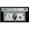 Image 1 : 1929 $10 Evansville, IN CH# 12132 National Currency Note PMG Choice Uncirculated 63EPQ