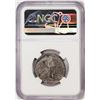 Image 2 : 138-129 BC Seleucid Kingdom Antiochus VII AR Tetradrachm Ancient Coin NGC Ch VF
