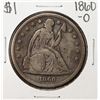 Image 1 : 1860-O $1 Seated Liberty Silver Dollar Coin