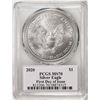 Image 2 : 2020 $1 American Silver Eagle Coin PCGS MS70 First Day Of Issue Cleveland Signature