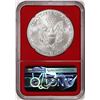 Image 2 : 2020(S) $1 American Silver Eagle Coin NGC MS70 Early Releases San Francisco Red Core