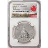 Image 1 : 1976 Canada $1 Library Of Parliament Silver Dollar Coin NGC SP69