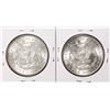 Image 2 : Lot of (2) 1889 $1 Morgan Silver Dollar Coins