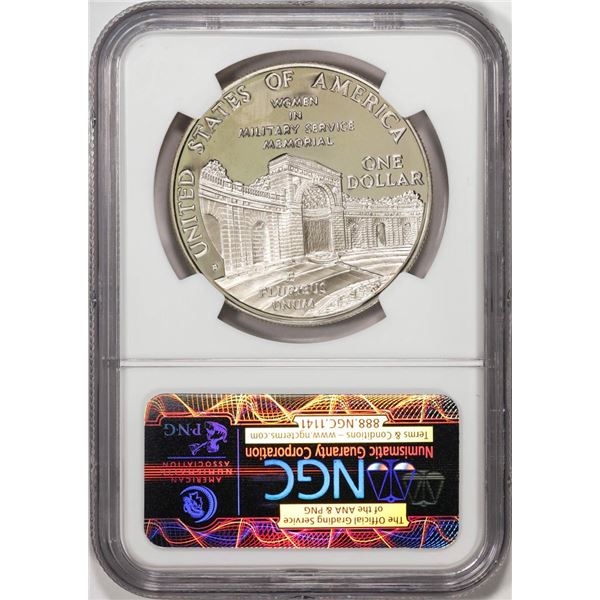1994-P $1 Proof Women Veterans Commemorative Silver Dollar Coin