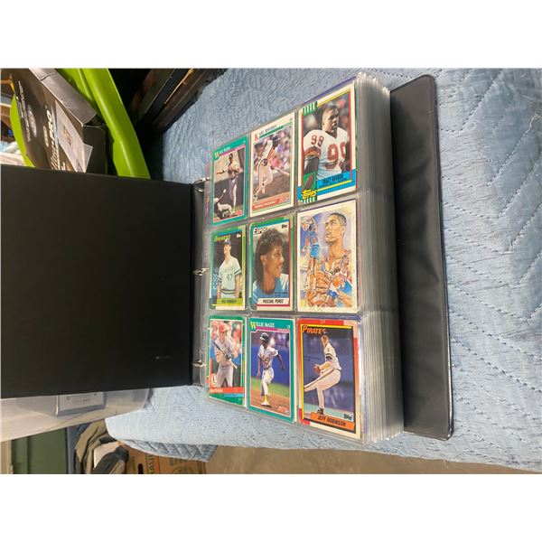 Binder baseball cards