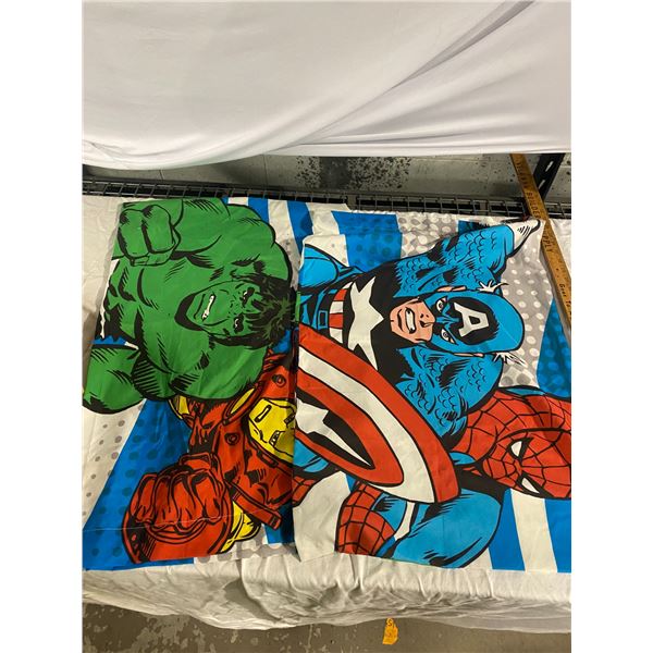 Superhero pillow cases