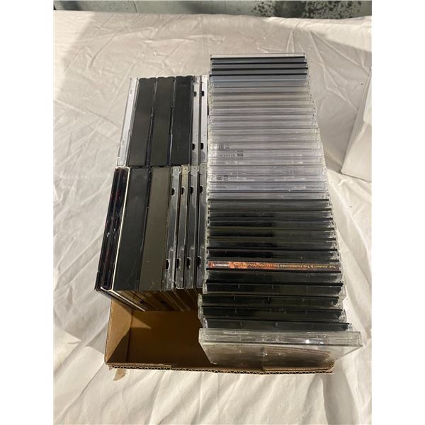 Empty cd cases