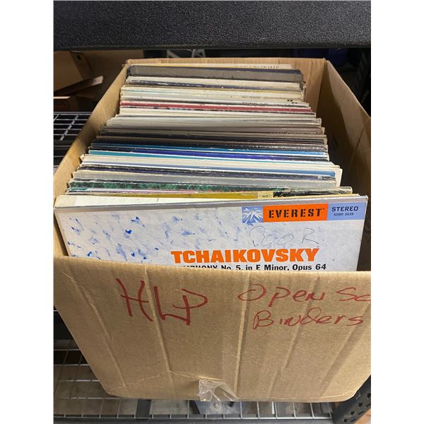 Box of records