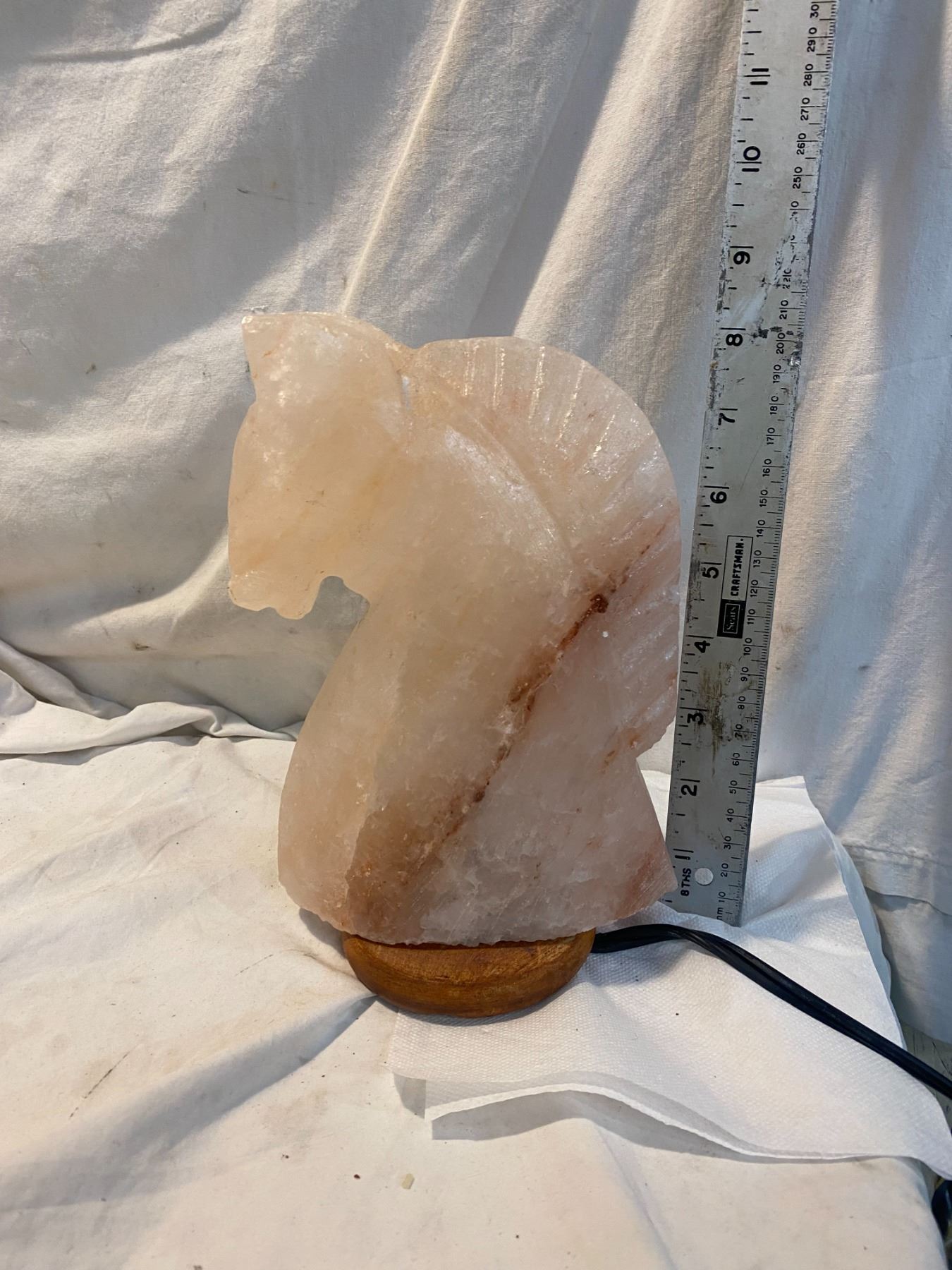 Salt lamp needs bulb