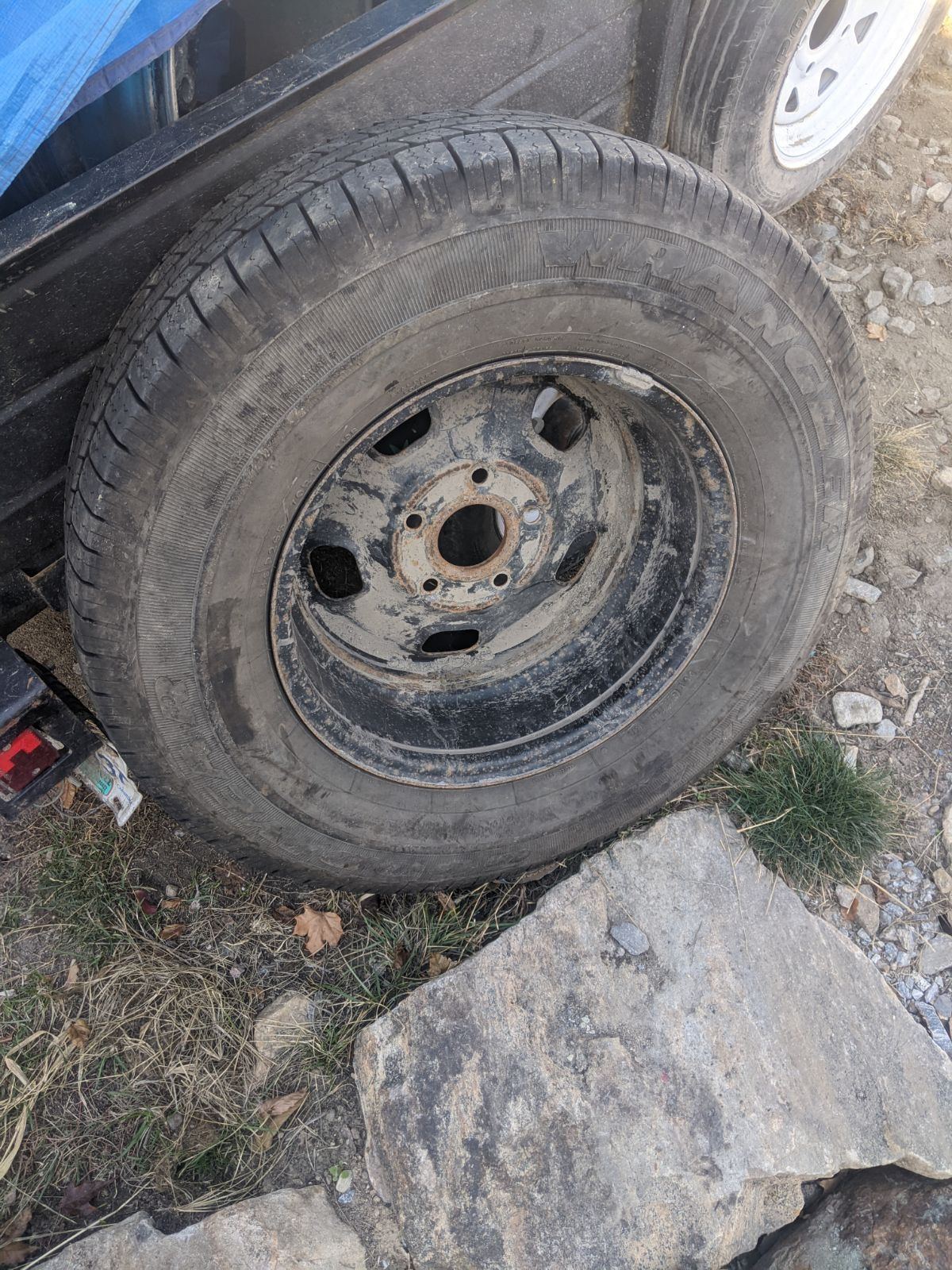 Goodyear Wrangler SRA Spare tire