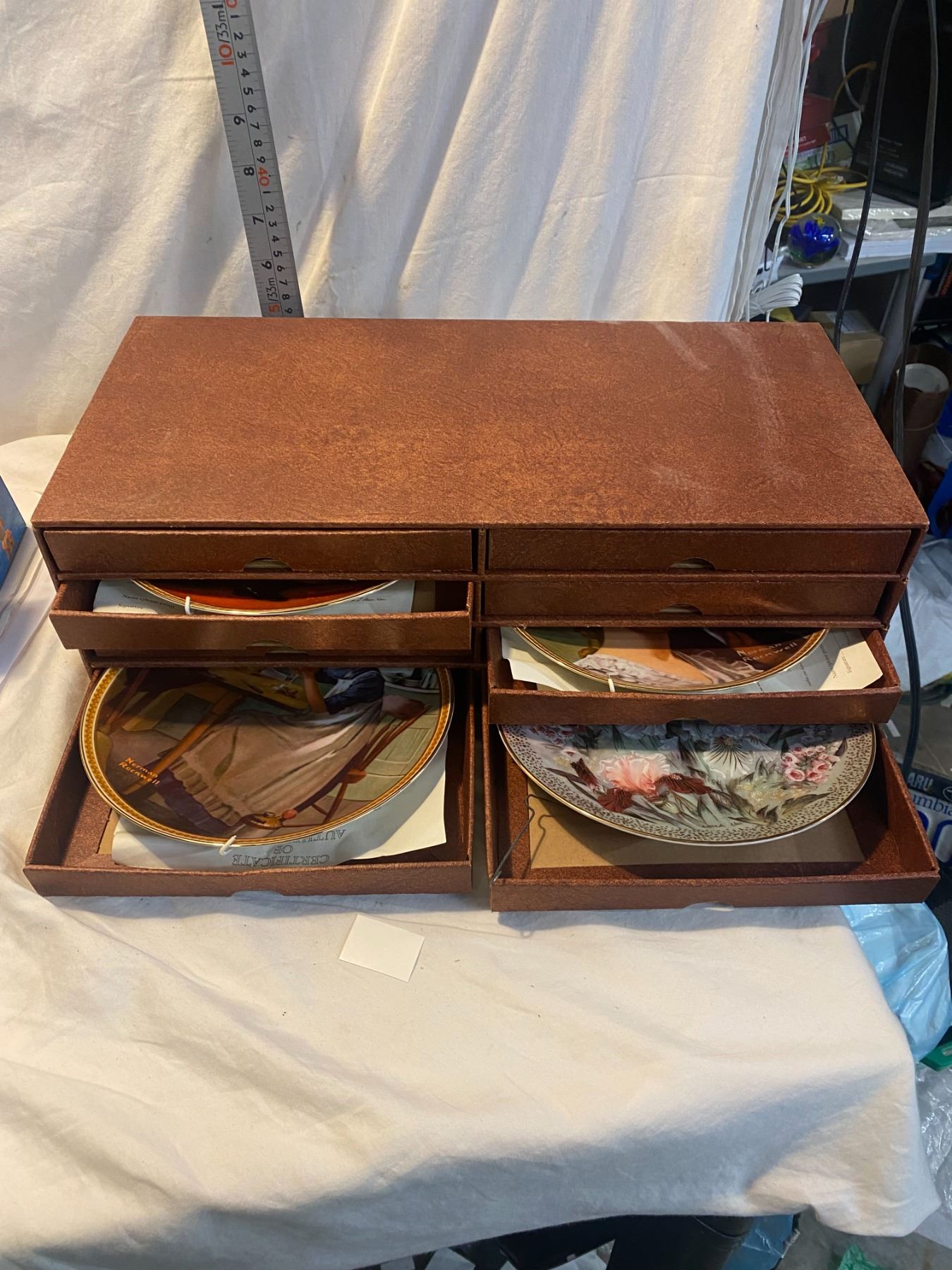 Collector plates in case