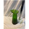 Image 2 : Vintage green glass pitcher with design