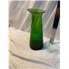 Image 3 : Vintage green glass pitcher with design