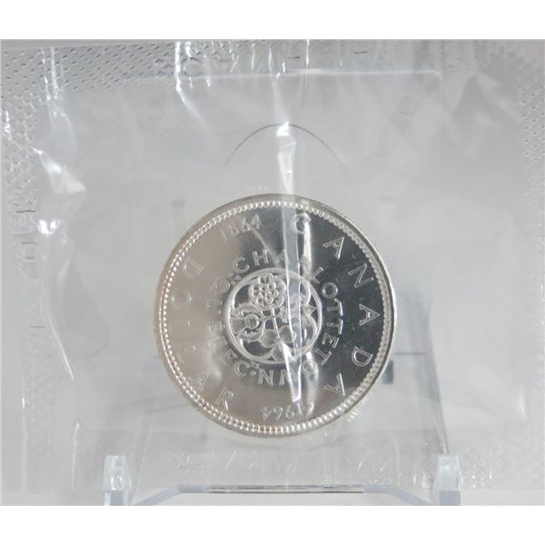 1964 Canada Silver $1 Dollar Coin Proof Like Uncirculated