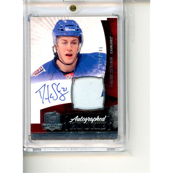 2010-11 The Cup #173 Derek Stepan JSY AU RC 131/249
