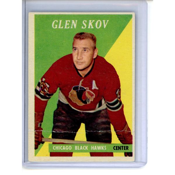 1958-59 Topps #3 Glen Skov