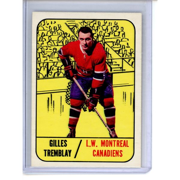 1967-68 Topps #5 Gilles Tremblay