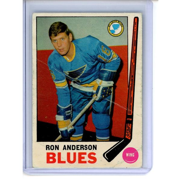 1969-70 O-Pee-Chee #14 Ron Anderson RC