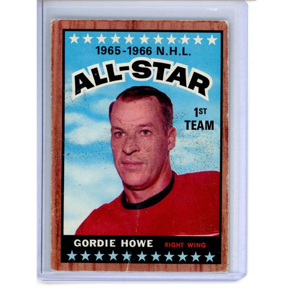 1966-67 Topps #121 Gordie Howe All- Star