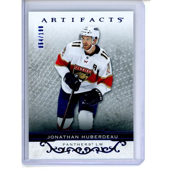2021-22 Artifacts Royal Blue #108 Jonathan Huberdeau 54/199