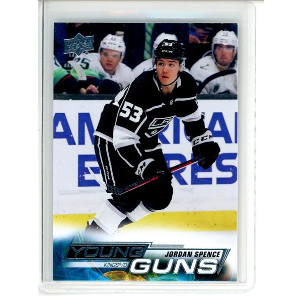 2022-23 Upper Deck #238 Jordan Spence YG RC