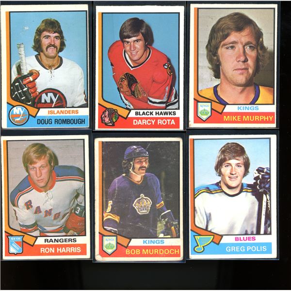 1974-75 O-Pee-Chee Hockey Card Lot