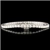 Image 2 : 14K Gold 4.28ctw Diamond Bracelet