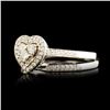 Image 2 : 14K Gold 0.52ctw Diamond Ring