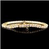 Image 2 : 14K Gold 3.50ctw Diamond Bracelet