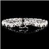 Image 2 : 14K Gold 5.00ctw Fancy Diamond Bracelet