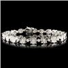 Image 1 : 14K Gold 0.98ctw Diamond Bracelet