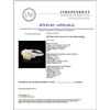 Image 4 : 18K White Gold 1.32ctw Fancy Yellow Diamond Ring
